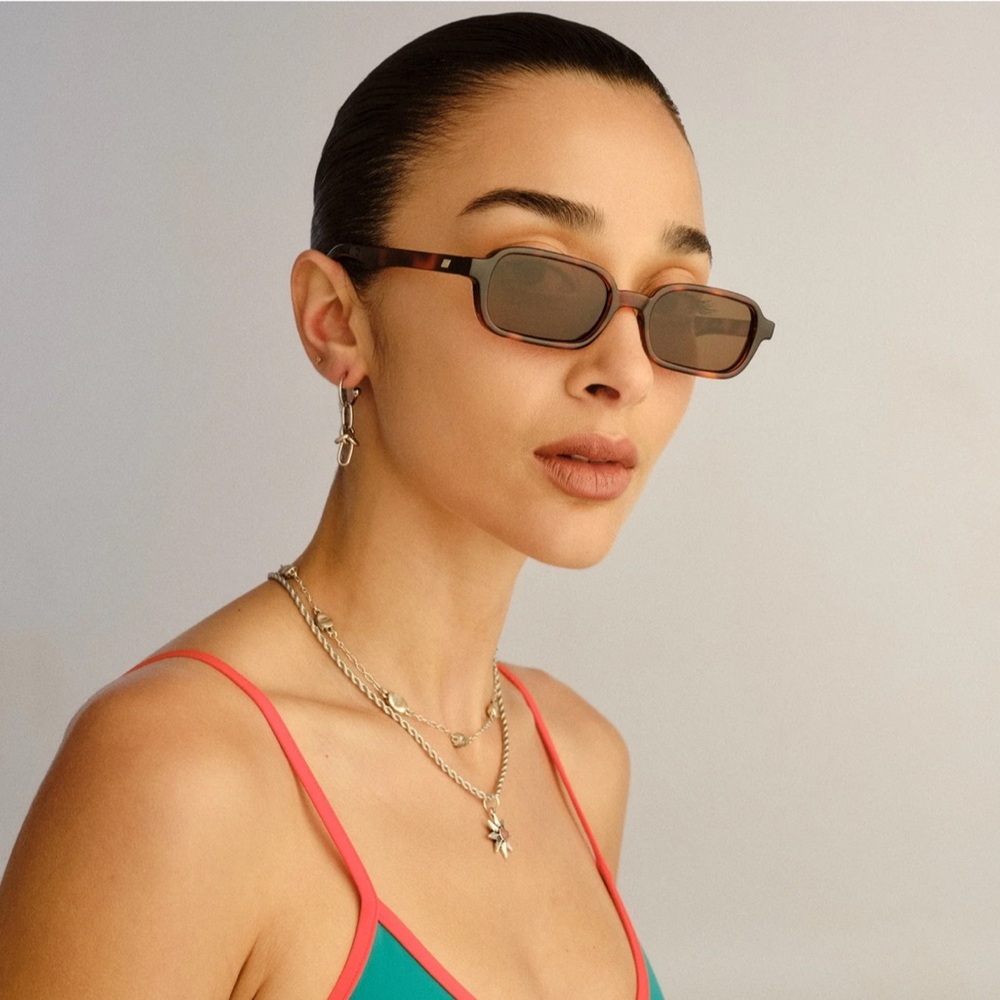 Le Specs Unisex Pilferer Sunglasses in Toffee Tort